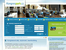 Tablet Screenshot of kongrespark.cz